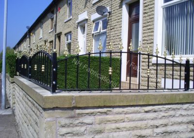 Wall Mounted Metal Railings Bolton