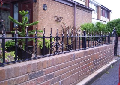 Traditional Wrought Iron Railings