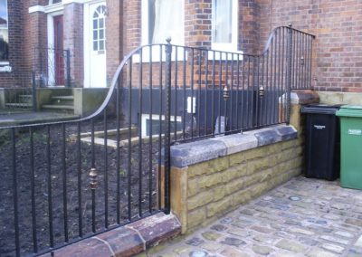 Railings in Bramhall Manchester