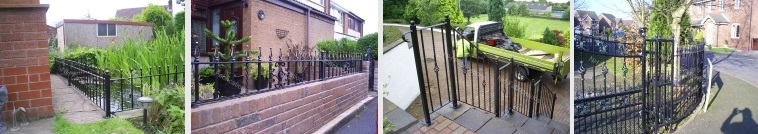 NH Fabrications - Domestic Garden Railings