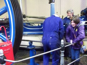  Ellenroad working steam engine, cotton mill, Lancashire industrial heritage