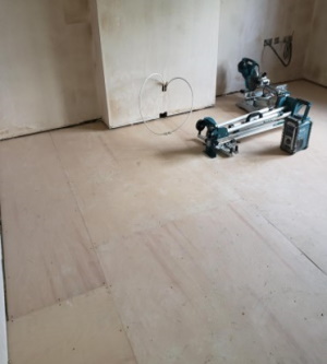 Residential multi-flat conversion progress 2