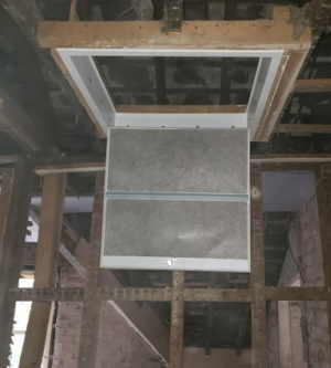 Residential multi-flat conversion progress 3