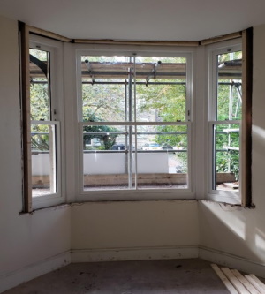 Residential multi-flat conversion progress 8