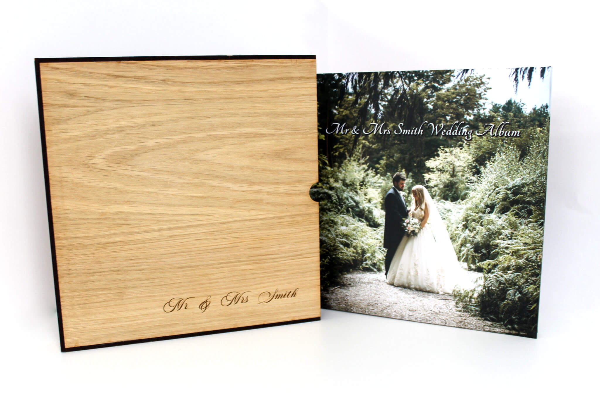 Bespoke wedding album presentation box Manchester