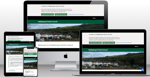 Web Design Service For Hedleyhope Parish Council