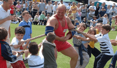 Tug 'o War Wanborough Show 2026